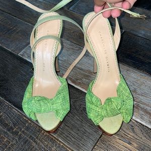 Charlotte Olympia Green Pump